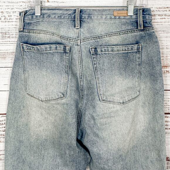 Blank NYC The Howard Light Wash Loose Fit Mid Rise Cropped Jeans, EUC, Size 29 - Picture 8 of 12